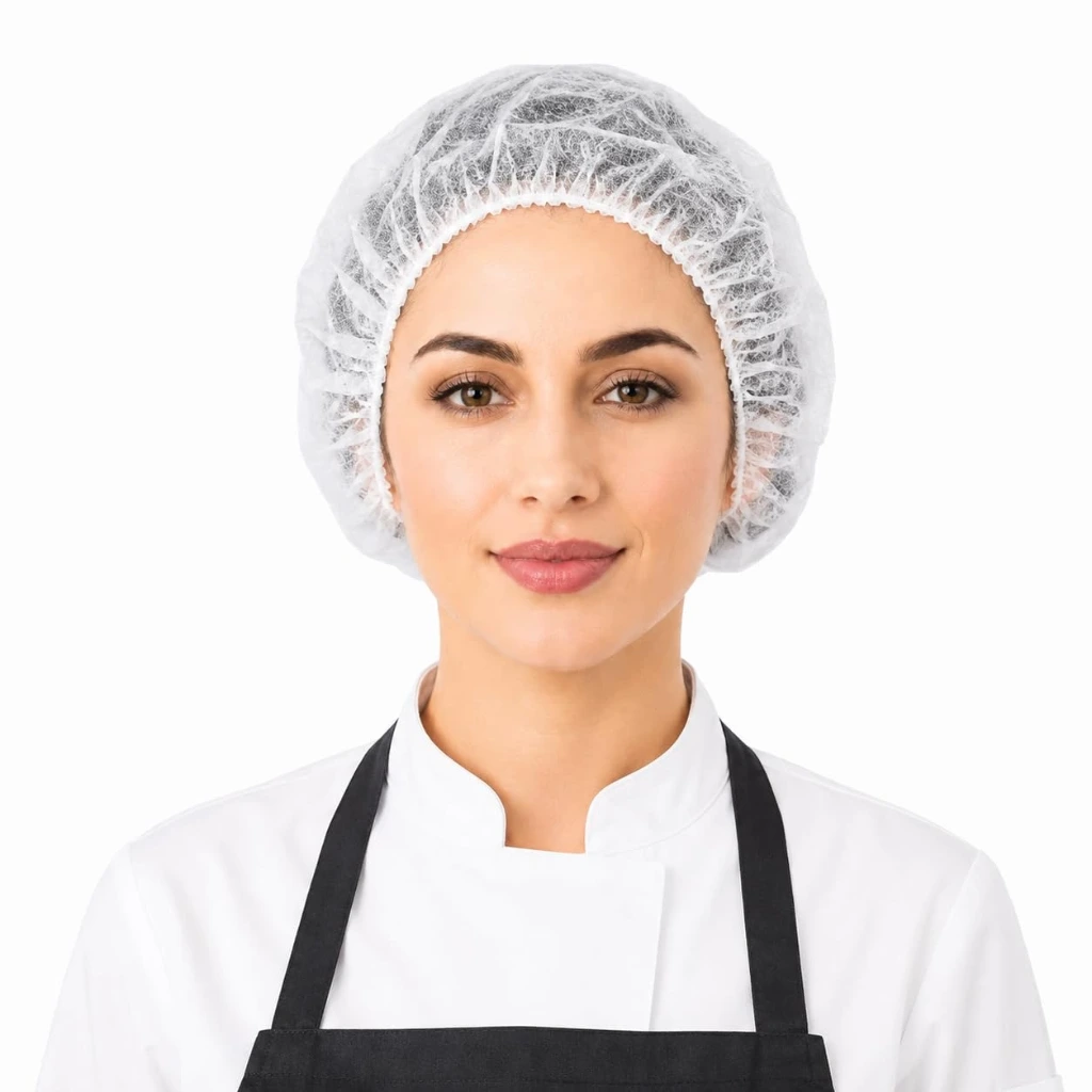 Disposable Bouffant Caps,  Hair Net, (500 count)