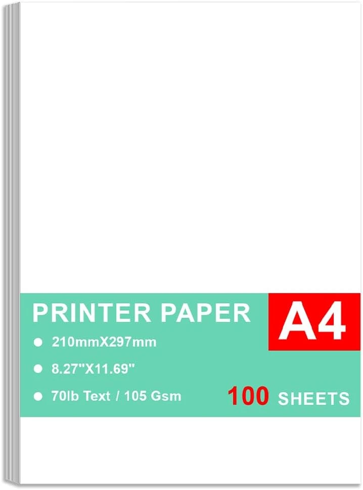 Printer Paper - 500Sheets, A4 Premium Bright White Paper,