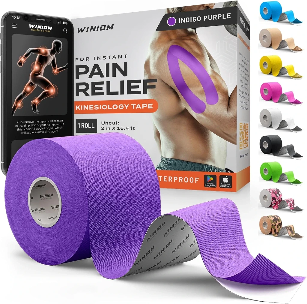 Kinesiology Tape - Waterproof Athletic Sports Tape