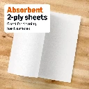 Universal 2-Ply  Paper Towel Roll, 190 Sheets/Roll - 30/Case