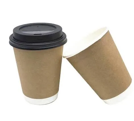 kraft paper hot cup 12 oz/16 oz/20oz/24oz-500/case (12 oz)