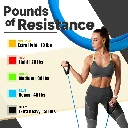 Resistance Bands with Handles and Door Anchor home workout
